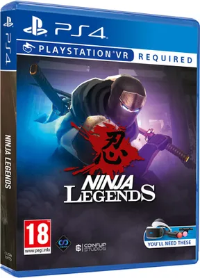 Zdjęcie produktu dla Perp Ninja Legends, PlayStation 4, od 17 lat, Nośnik fizyczny, Wirtualna rzeczywistość (VR) słuchawki są wymagane