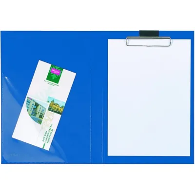 Obrázok produktu pre Modrý zakladač A4 s upínacím mechanizmom