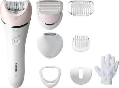Produktbild von Philips | Epilierer Series 8000 BRE721/00 - Ergonomisch - Glatte Haut - Innovatives Double Action System