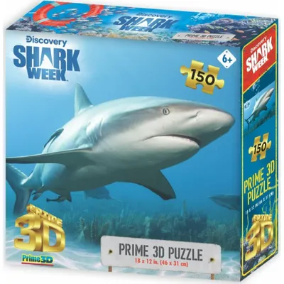 Produktbild von PRIME Shark Perez 3D Puzzle 150 Teile