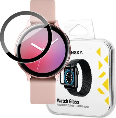 Zdjęcie produktu dla Wozinsky Watch Glass Hybrydowe Szkło Do Samsung Galaxy Watch Active 2 44 Mm Czarny