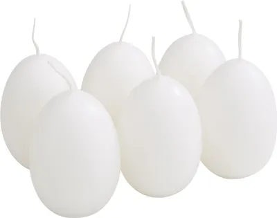 Produktbild von Eierkerzen, 6er-Pack im Eierkarton