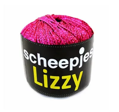 Produktbild von Scheepjes Lizzy  mit Glitzer-Effekt 25g Farbe 05 pink