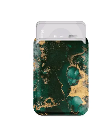 Produktbild von MIO Green Marble Magsafe Case Compatible Card Holder