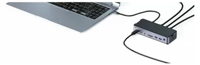 Produktbild von eSTUFF Dockingstation - USB-C - HDMI, DP