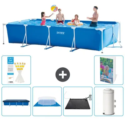 Zdjęcie produktu dla Prostokątny basen stelażowy - 450x220x84 cm - 5-elementowy, model S92