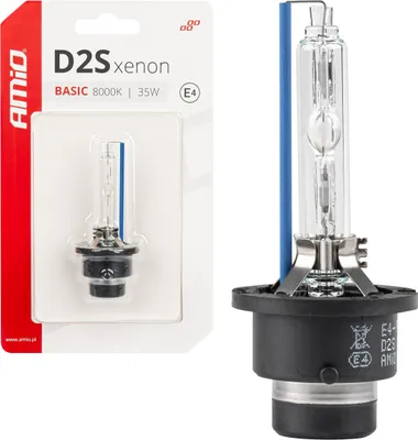 Immagine prodotto di Lampadina allo xeno D2S 8000K BASIC per fari originali AMIO-03862