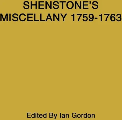 Produktbild von Miscellany 1759$1763.