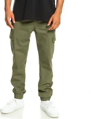 Produktbild von Quiksilver Cuffed Mid Waist Cargohose Grün 30 Mann Grün 30