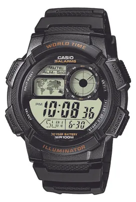 Produktbild von Casio Collection Herren-Armbanduhr Digital Quarz AE-1000W-1AVEF