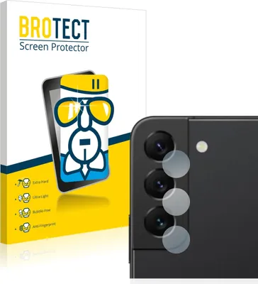 Produktbild von BROTECT Schutzglas für Samsung Galaxy S22 5G (NUR Kameraschutz) Schutzfolie Panzer Folie Glas Display Schutz klar