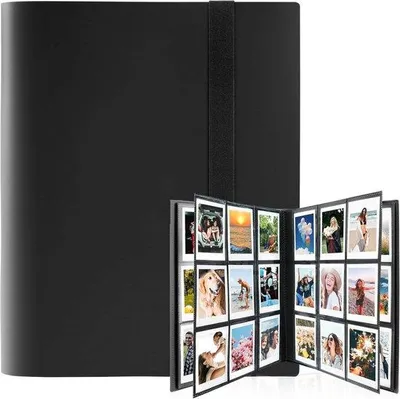Produktbild von Mini-Fotoalbum mit 360 Fächern - Fotoplakboek - für Instant-Kamera - Fotobuch - für Instax Mini - kleine Fotobox - Accessoires