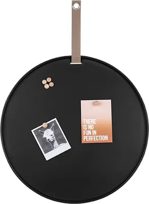 Produktbild von Present Time - Memoboard Perky - Schwarz - 50cm