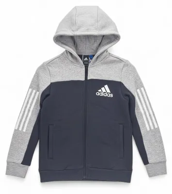 Produktbild von Adidas YB SID Fullzip FZ Hoodie HD Kinder Sweatjacke ED6516 Gr. 140