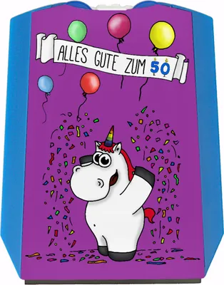 Produktbild von Einhorn Geburtstag Parkscheibe mit Einhorn Geburtstag Motiv in Lila