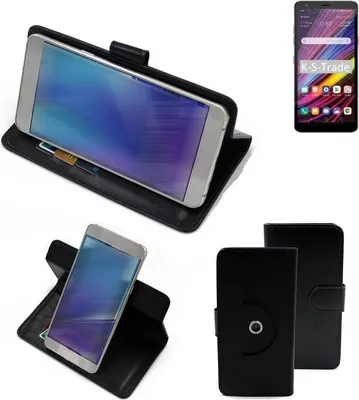 Produktbild von K-S-Trade® Case Schutzhülle Handyhülle kompatibel mit LG Electronics Neon Plus Flipcase Smartphone Cover Handy Schutz Tasche Klapphülle Walletcase