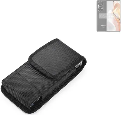 Produktbild von Holster Gürteltasche kompatibel mit Ulefone Note 17 Pro Holster Gürtel Tasche wasserabweisend Handy Hülle Schutz Hülle Outdoor schwarz K-S-Trade