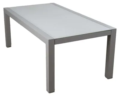 Produktbild von Loungetisch Bezano 120 x 60 cm | Sandstone/Champagner | Aluminium