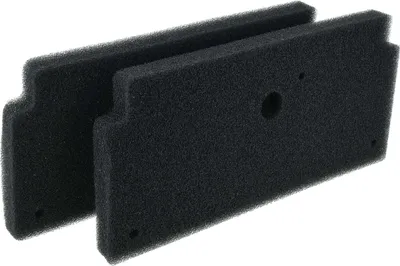 Produktbild von vhbw 2x Schaumstofffilter Ersatz für Siemens 12022801 für Wäschetrockner