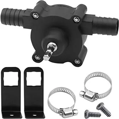 Produktbild von Tragbare Mini-Elektrobohrpumpe Handbohrbetriebene Wasserpumpe Dieselmotoren Öl Flüssigkeit Wasser Hand Selbstansaugende Transferpumpen Schnelle Pumpgeschwindigkeit