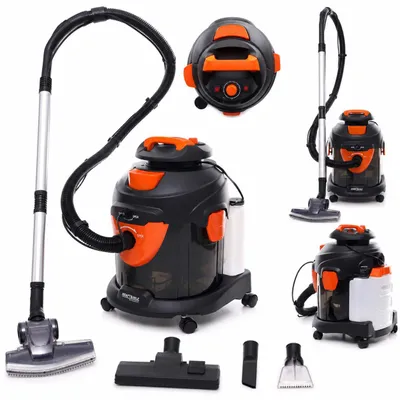 Produktbild von 1600-W-Industriesauger mit Waschfunktion | Kraft&Dele