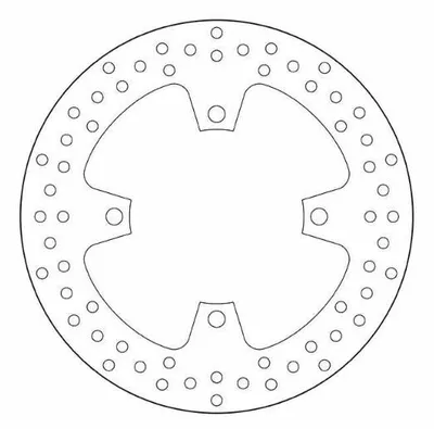 Produktbild von BREMBO Bremsscheibe 250mm 68B407A3