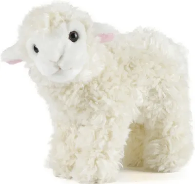 Image de Poussin blanc en peluche, 20 cm - Jouet en peluche Living Nature