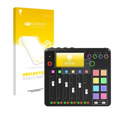 Produktbild von upscreen Schutzfolie für Rode Rodecaster Pro II Displayschutz Displayschutzfolie Folie Matt Entspiegelungsfolie