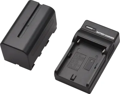 Produktbild von NP-F750/ NP-F770 Kamera Akku und Ladegeraet Kit 1PC 7,2V 5200mAh Grosser Akku mit USB-Kabel Ersatz fuer SONY NP-F550 F570 F750 F770 F960 F970