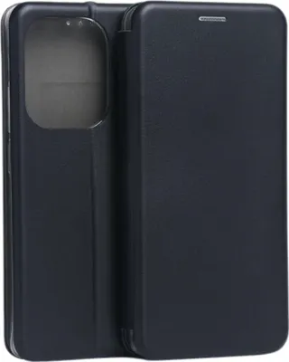 Produktbild von Beline Book Magnetic Case Poco M6 Pro Schwarz/Schwarz
