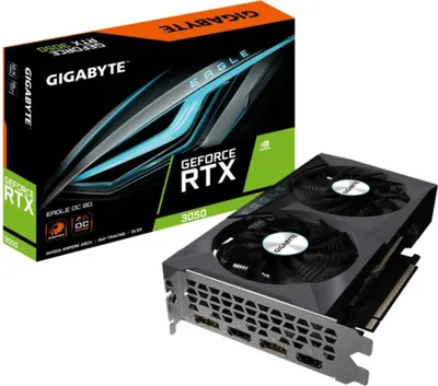 Produktbild von GIGABYTE GeForce RTX 3050 EAGLE 8GB