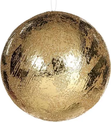 Produktbild von Goodwill Weihnachtskugel Gold D 11 cm H 11 cm Vorteilsangebot pro 2 Stück