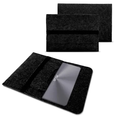 Produktbild von Sleeve Hülle für Asus ZenBook Pro 15 Notebook Tasche Filz Cover Etui 15,6" CaseFarbe:Dunkelgrau