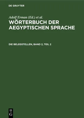 Produktbild von Die Belegstellen, Band 2, Teil 2