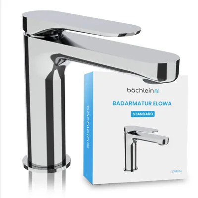 Produktbild von Bächlein - Design Badarmatur - Elowa Chrom