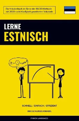 Produktbild von Lerne Estnisch - Schnell / Einfach / Effizient