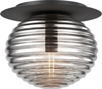 Zdjęcie produktu dla Lampa sufitowa Reels czarna 1xE27x60W metal wym:28x35x35cm IP20 Maytoni