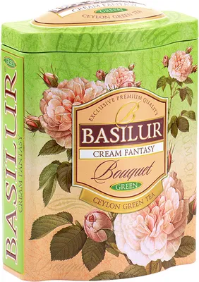 Zdjęcie produktu dla Basilur CREAM FANTASY herbata zielona PAPAIA TRUSKAWKA puszka PREZENT - 100g