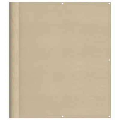 Obrázek produktu pro Balkonová zástěna béžová 120 x 700 cm 100% polyester oxford
