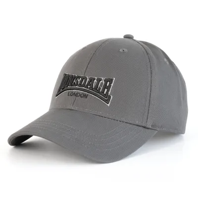 Produktbild von Lonsdale Logo Cap, anthrazit/black