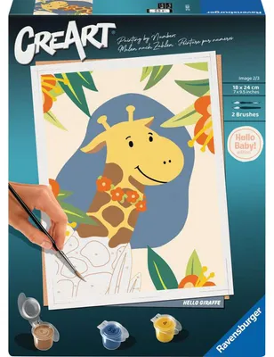 Obrázek produktu pro Ravensburger 23903, Chlapec/děvče, Sada vybarvování podle čísel