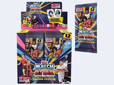 Zdjęcie produktu dla Booster Topps Match Attax Bundesliga 2025/26
