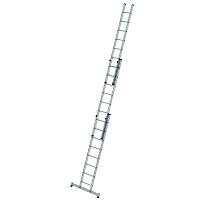 Zdjęcie produktu dla 3-częściowa drabina rozstawna z trawersem nivello® 3x8 szczebli
