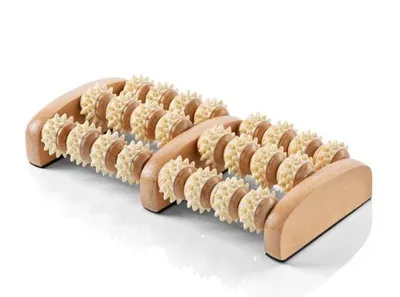 Produktbild von Fußroller mit Massagenoppen Fußmassageroller zur Fußreflexzonenmassage, manuelles Massagegerät für Füße, Fußmassage zur Entspannung & Durchblutung