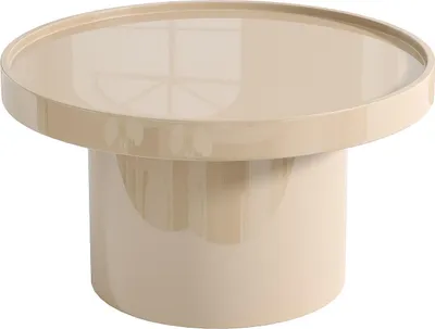 Produktbild von Couchtisch aus MDF – Beige lackiert – SYBEVA