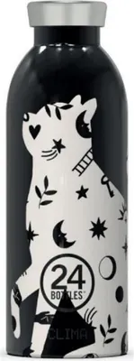 Produktbild von 24Bottles Galileo, 500 ml, Tägliche Nutzung, Schwarz, Weiß, Edelstahl, Erwachsener, Mann/Frau