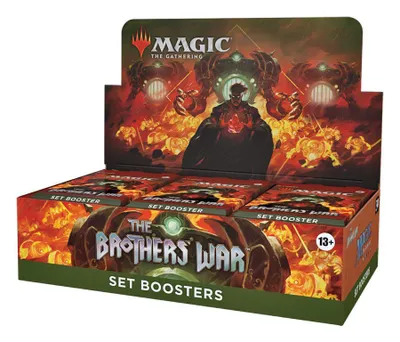 Zdjęcie produktu dla Magic the Gathering The Brothers´ War Set-Booster Display (30) w języku angielskim