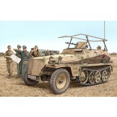 Obrázek produktu pro Sd.Kfz.250/3 “Greif” (2 in 1) - Dragon Model Kit military 6911 1:35
