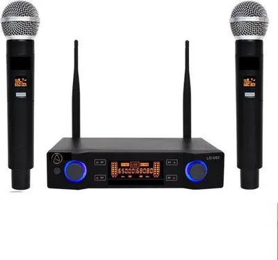 Obrázek produktu pro Karaoke set pro dospělé - Bezdrátový - Se 2 mikrofony - Kompletní karaoke systém