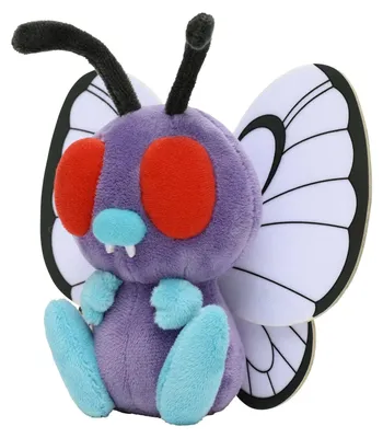 Obrázok produktu pre Plyšová hračka Pokemon Smettbo – 17 cm plyšák Butterfree